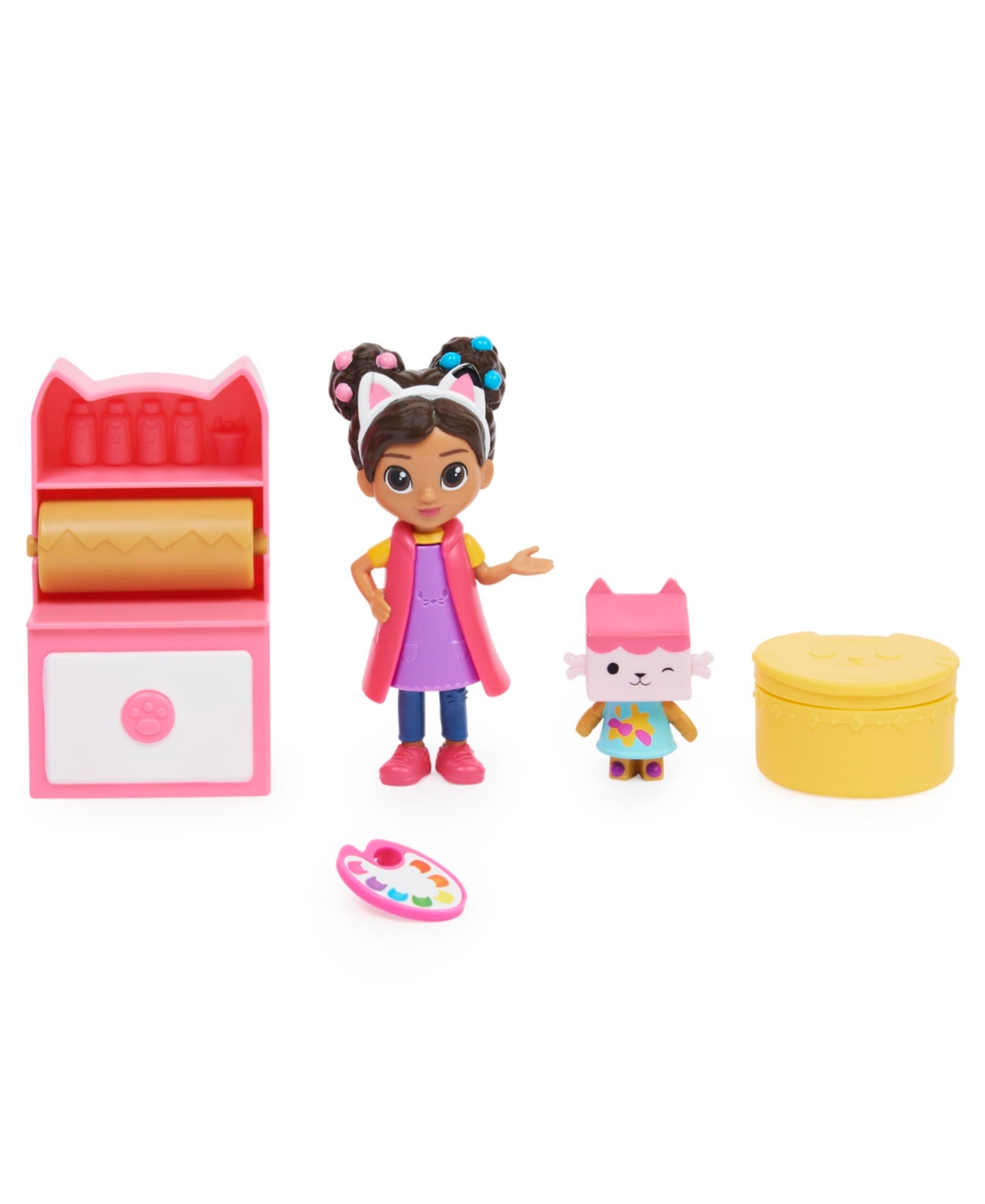 Gabby's Dollhouse , Lunch And Munch Kitchen Set With 2 Toy Figures In Multi-color