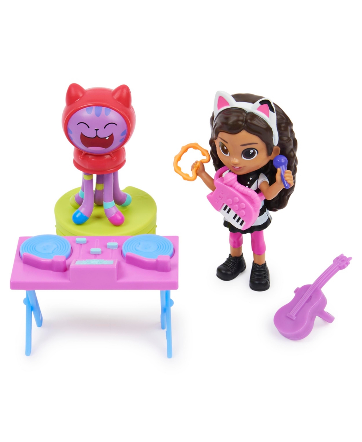Shop Gabby's Dollhouse Dreamworks , Kitty Karaoke Set With 2 Toy Figures In Multi-color