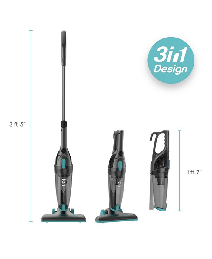 Tzumi ionvac Zip Vac, 2in1 Lightweight Corded/Handheld Vacuum Cleaner