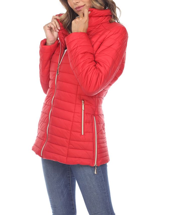 White Mark Women's Puffer Coat Macy's
