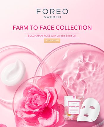 FOREO - Farm To Face Sheet Mask - Bulgarian Rose, 3-Pk.