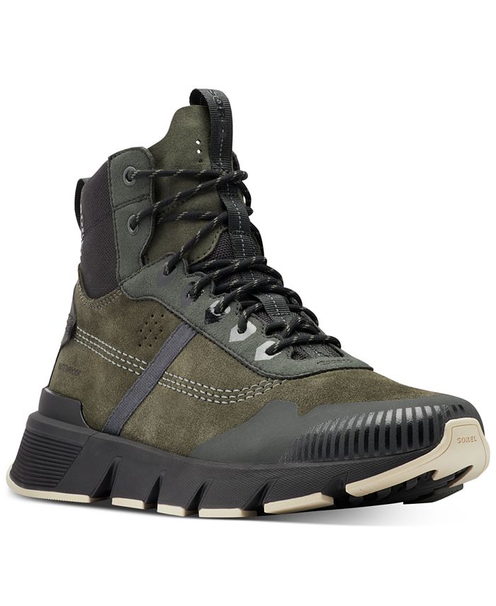 Sorel Men's Grit Mid-Height Waterproof Kinetic Rush Sneaker Boots ...