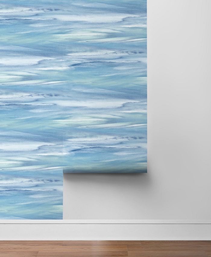 NextWall Sirius Brushstroke Peel and Stick Wallpaper Macy's