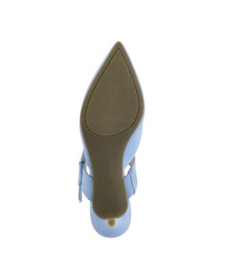 Women's Millie Bow Strap Kitten Heel Mules