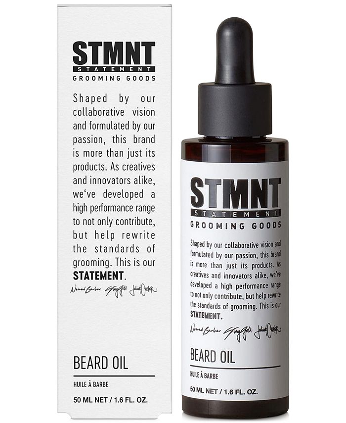 Stmnt Beard Oil 1 6 Oz From Purebeauty Salon Spa Reviews Hair Care Bed Bath Macy S