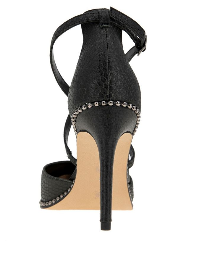 BCBGeneration Women's Chellsea Pumps - Pointy Toe Caged High Heel Shooties, Fashion Dress Pumps