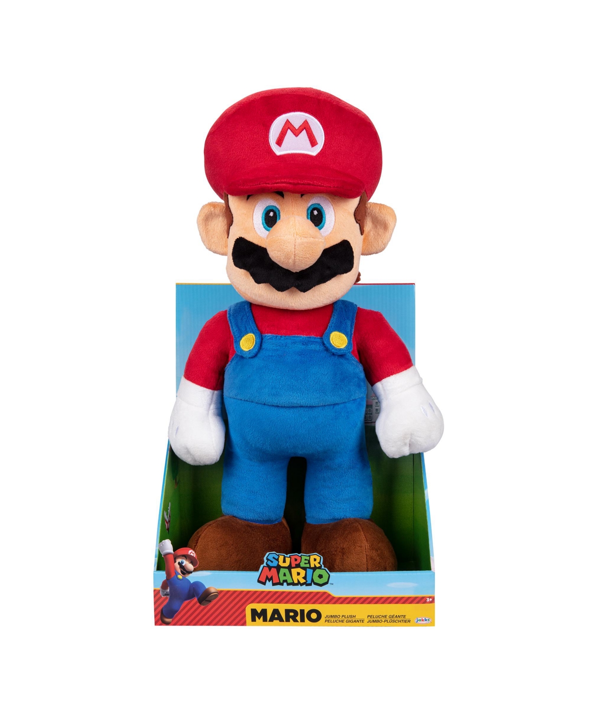 UPC 039897644561 product image for Nintendo Jumbo Plush Mario | upcitemdb.com
