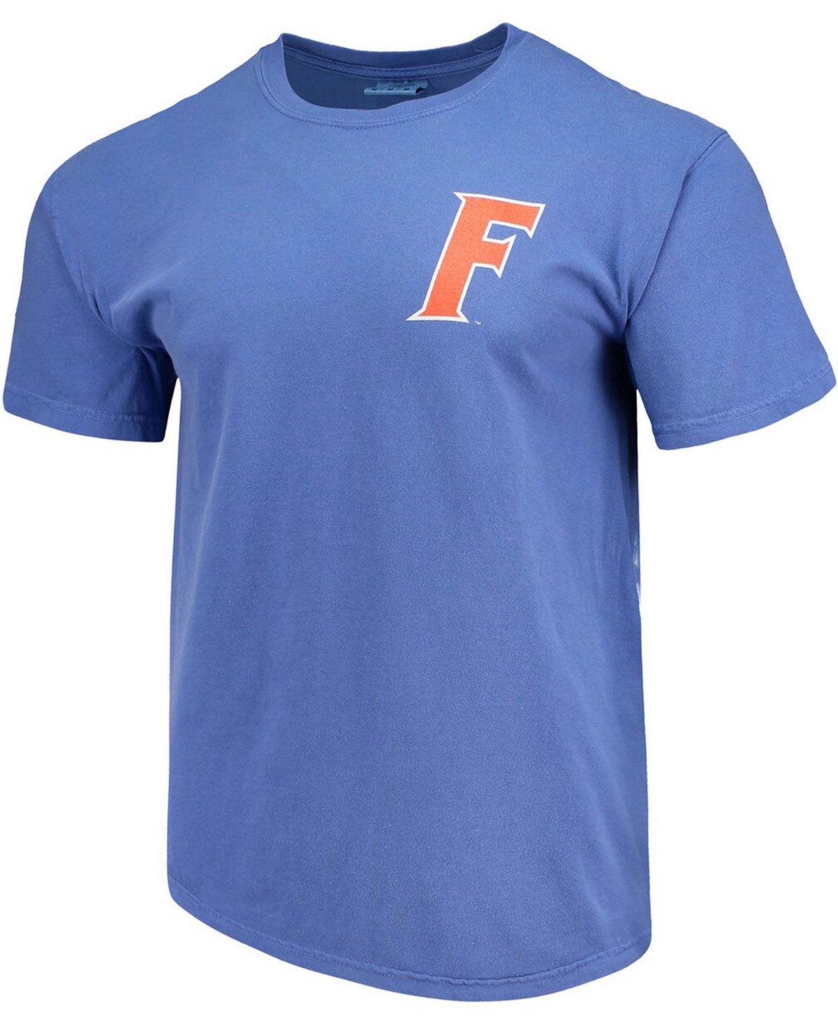 Men's Royal Florida Gators Baseball Flag Comfort Colors T-shirt - Royal