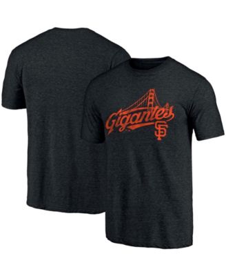 Men's Fanatics Branded Black San Francisco Giants Gigantes Hometown  Collection Tri-Blend T-Shirt