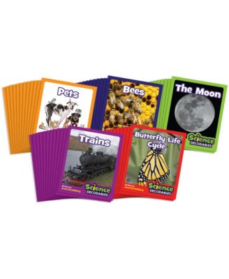 Science Decodables Non-Fiction Boxed Educational Learning Set, 60 Pieces