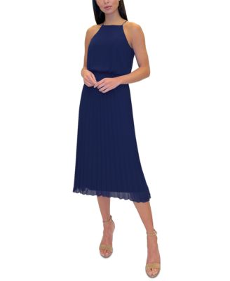 Sam Edelman Pleated Midi Dress - Macy's