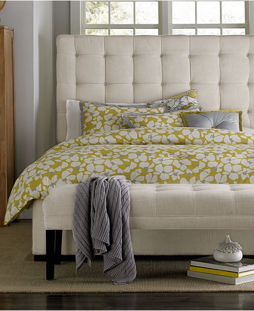 Furniture Abby Upholstered King Bed, Created for Macy's Furniture