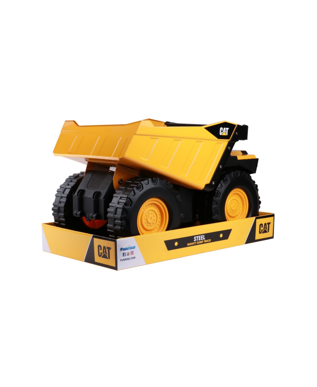 Funrise - Cat Mighty Steel Dump Truck In Multi