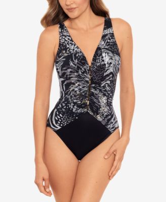 macy's slimming bathing suits