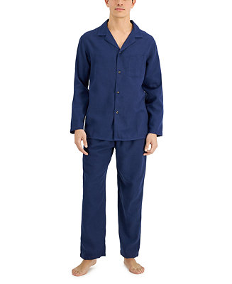 Club Room Men's 2-Pc. Flannel Pajama Set, Created for Macy's - Macy's