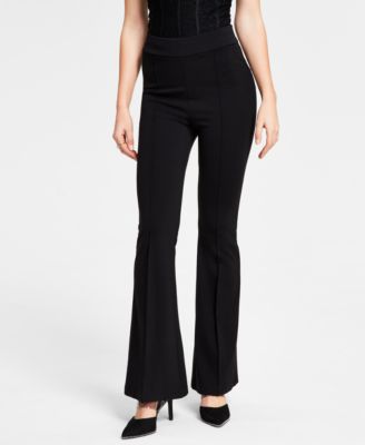 Bar III - Knit Flare-Leg Pants