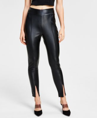 Macy's leather pants hotsell