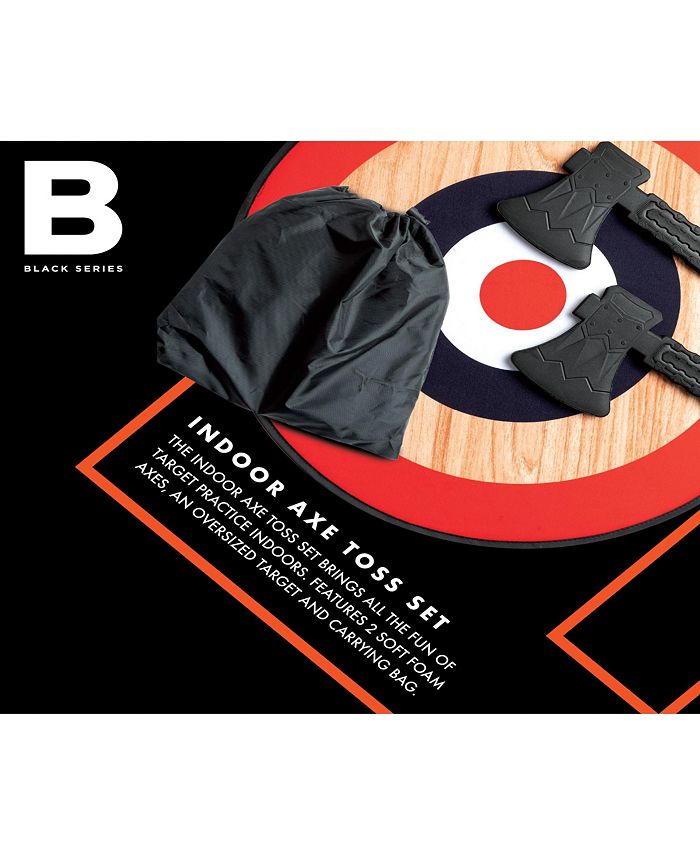 Black Series Foam Axe Throwing Game Set, 4 Piece Macy's