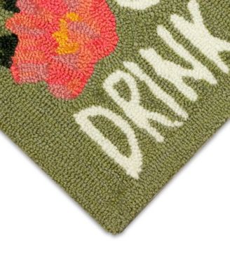 Frontporch Happy Drinks 2' x 3' Outdoor Area Rug