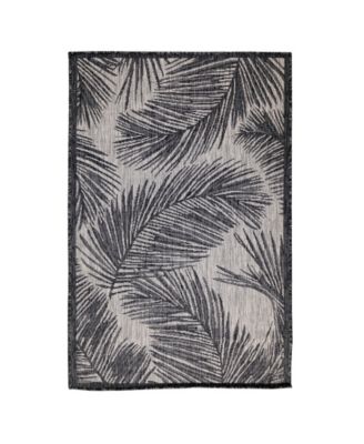 Carmel Fronds 3'3" x 4'11" Outdoor Area Rug