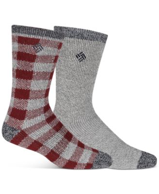 Columbia - Men's Buffalo Plaid Crew Socks
