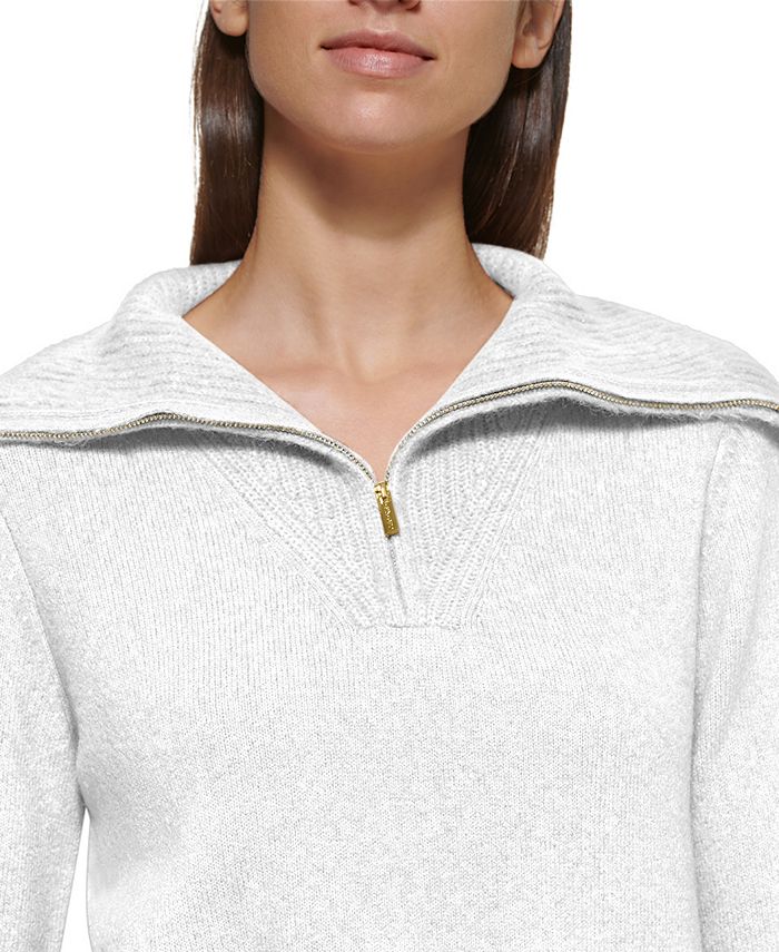 Calvin Klein QuarterZip Sweater Macy's