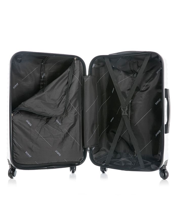DUKAP InUSA Adly Lightweight Hardside Spinner Luggage Set, 3 piece ...