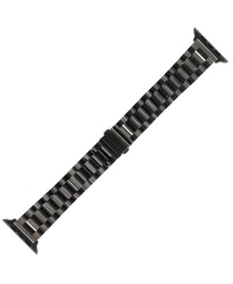 Black Stainless Steel Y-Link Bracelet designed for Apple Watch&reg; 42mm (Series 1-3 only) & 44/45/46/49mm (Ultra & Ultra 2)