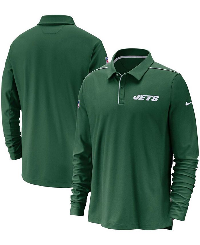 Nike Men's Green New York Jets Sideline Performance Team Issue UV Long ...