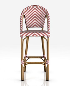 Harmon Footrest Patio Bar Chair