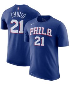 Ben Simmons Philadelphia 76ers Nike Select Series Rookie of the Year Name  and Number T-Shirt - Blue
