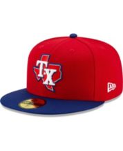 Men's Texas Rangers New Era Royal Cooperstown Collection Turn Back The  Clock 59FIFTY Fitted Hat