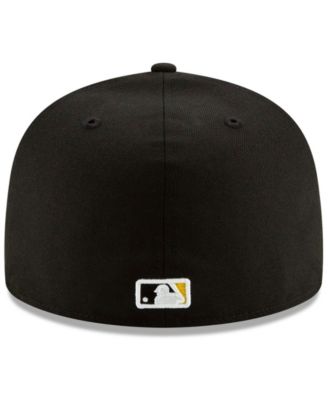 Men's Black Pittsburgh Pirates Alternate 2 Authentic Collection On-Field 59FIFTY Fitted Hat