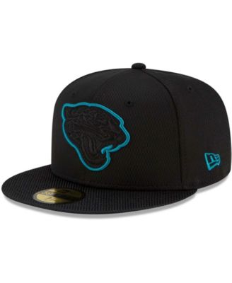 New Era Men's Black Jacksonville Jaguars 2021 NFL Sideline Road 59FIFTY ...