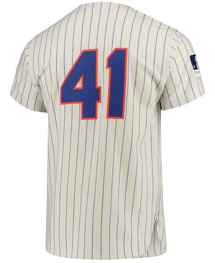 Mitchell & Ness Throwback Stitched Mets Tom Seaver Jersey Size