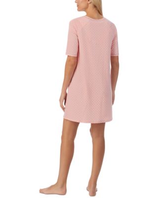 Elbow-Length Moisture Wicking Sleep T-Shirt