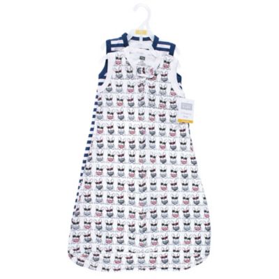Hudson Baby Cozy Interlock Cotton Sleeveless Wearable Blanket