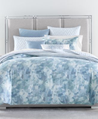 Hotel Collection Lagoon Comforter Created For Macys Bedding In Sea Blue