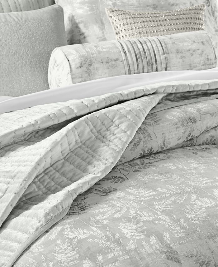 Hotel Collection Silver Fern Comforter, Full/Queen, Created for Macy's