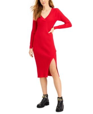 macy's ugly sweater dress