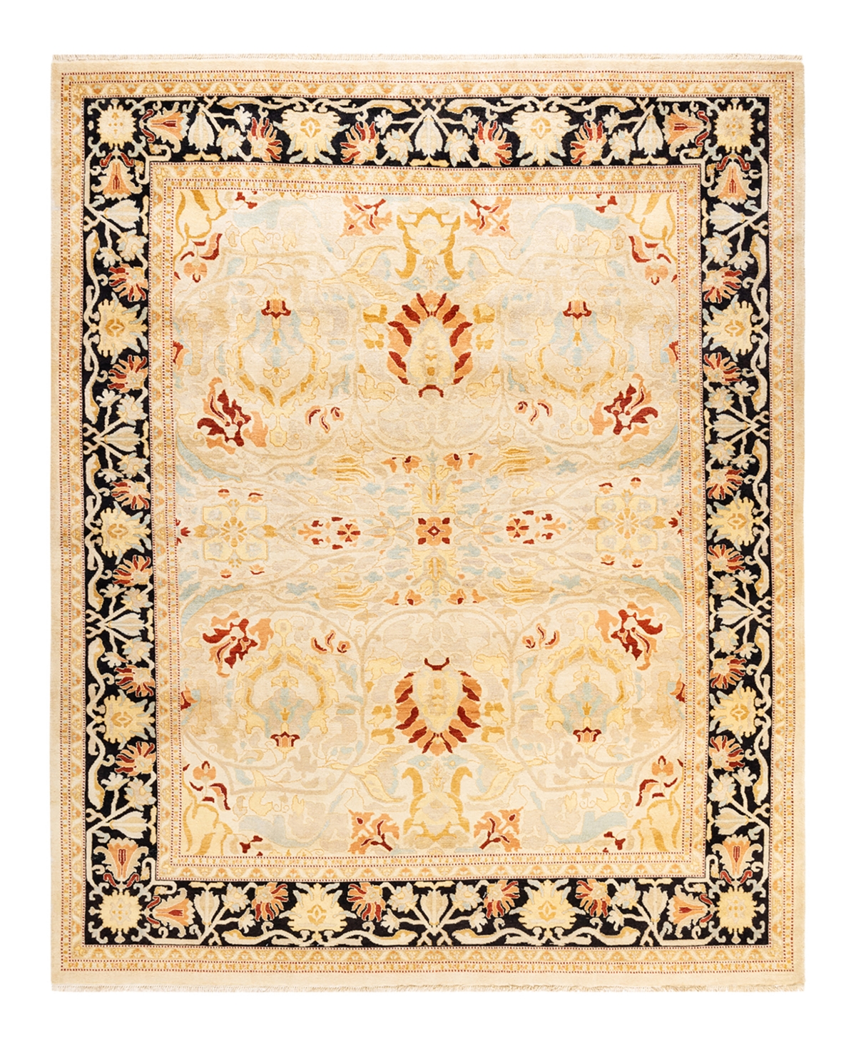 Closeout! Adorn Hand Woven Rugs Eclectic M1457 8' x 10'4in Area Rug - Ivory