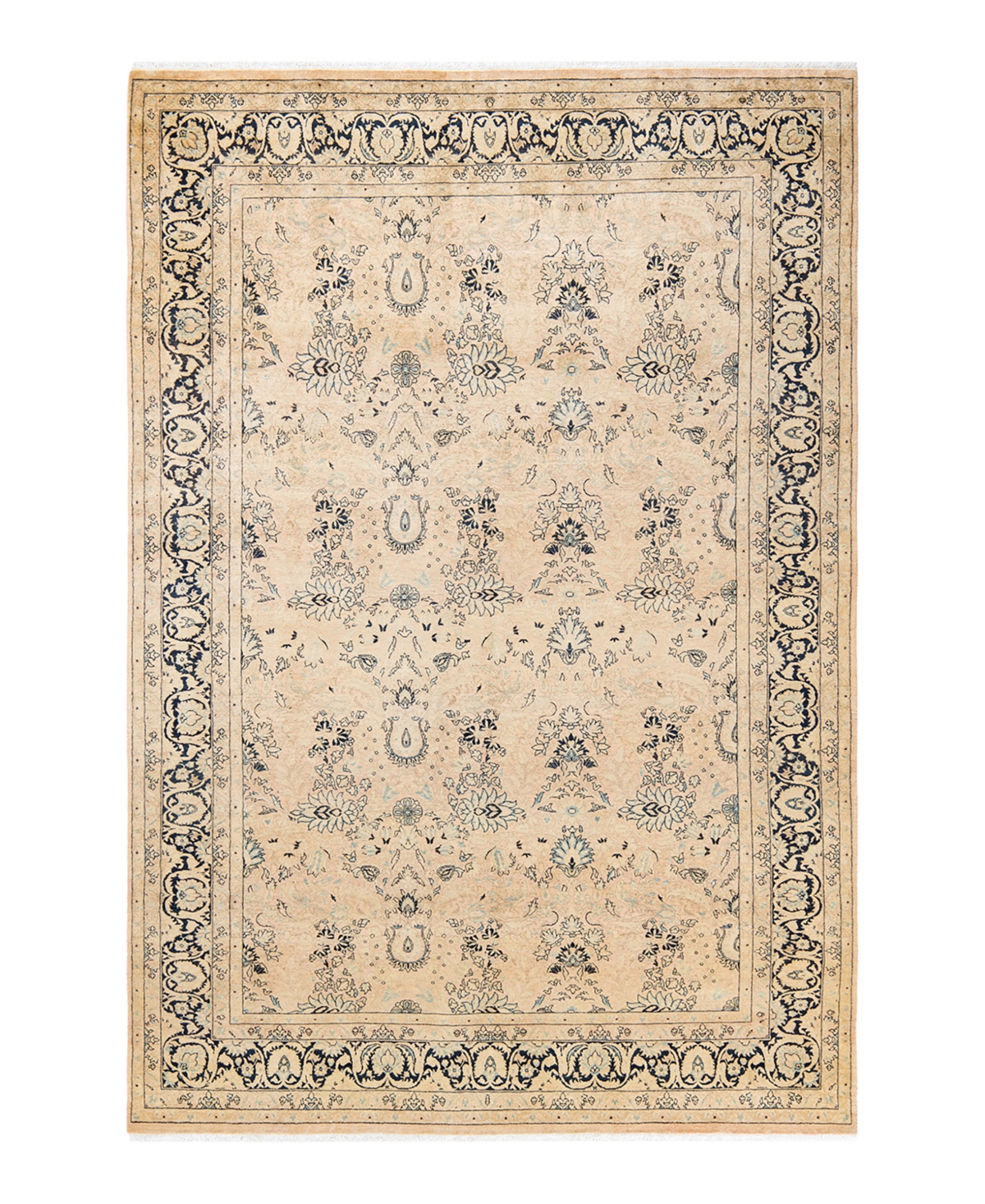 Closeout! Adorn Hand Woven Rugs Mogul M1462 6'1in x 9' Area Rug - Beige
