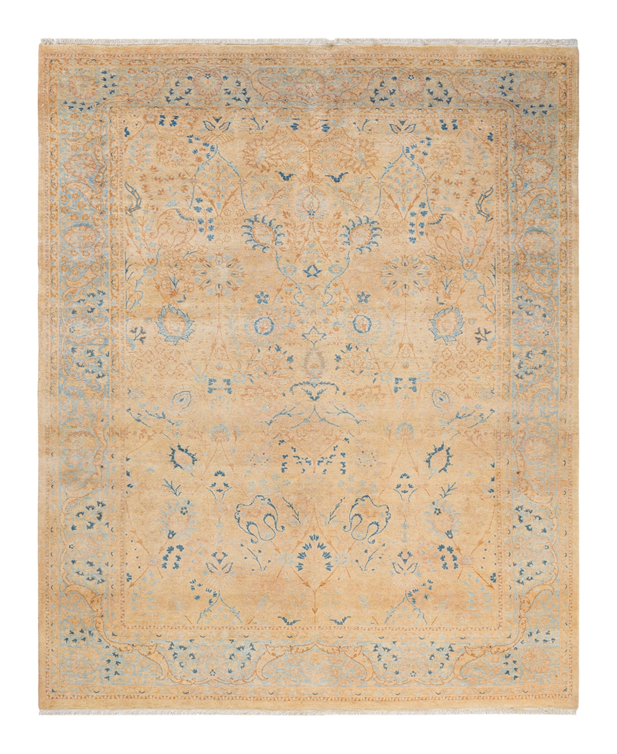 Closeout! Adorn Hand Woven Rugs Mogul M1605 6'2in x 7'10in Area Rug - Beige