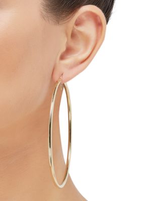 macys large hoop earrings