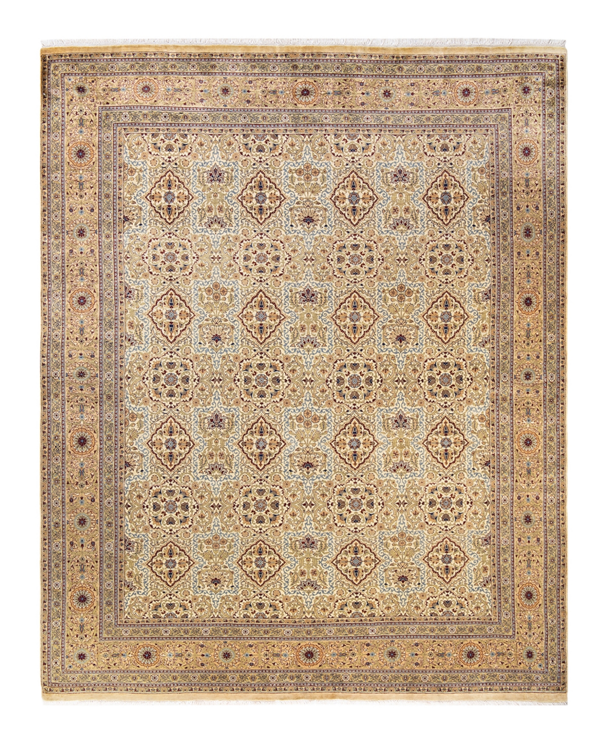 Closeout! Adorn Hand Woven Rugs Mogul M1749 7'10in x 10'2in Area Rug - Ivory