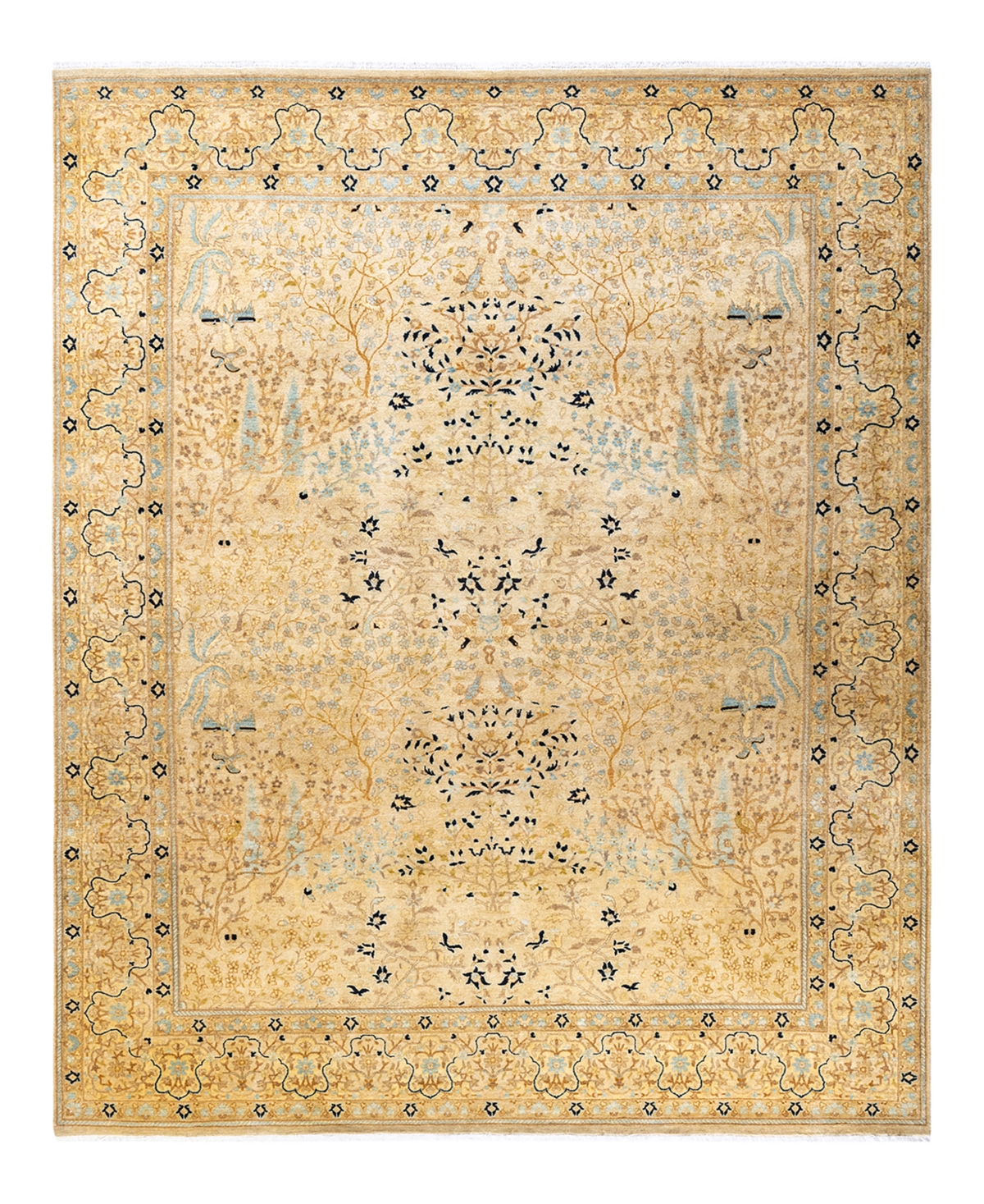 Closeout! Adorn Hand Woven Rugs Mogul M1567 8' x 9'9in Area Rug - Ivory
