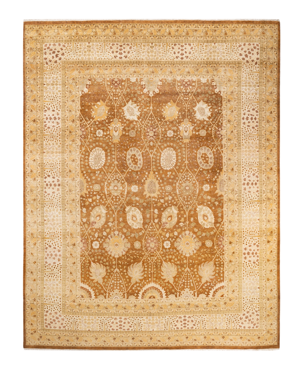 Closeout! Adorn Hand Woven Rugs Mogul M1590 9'5in x 12'6in Area Rug - Yellow