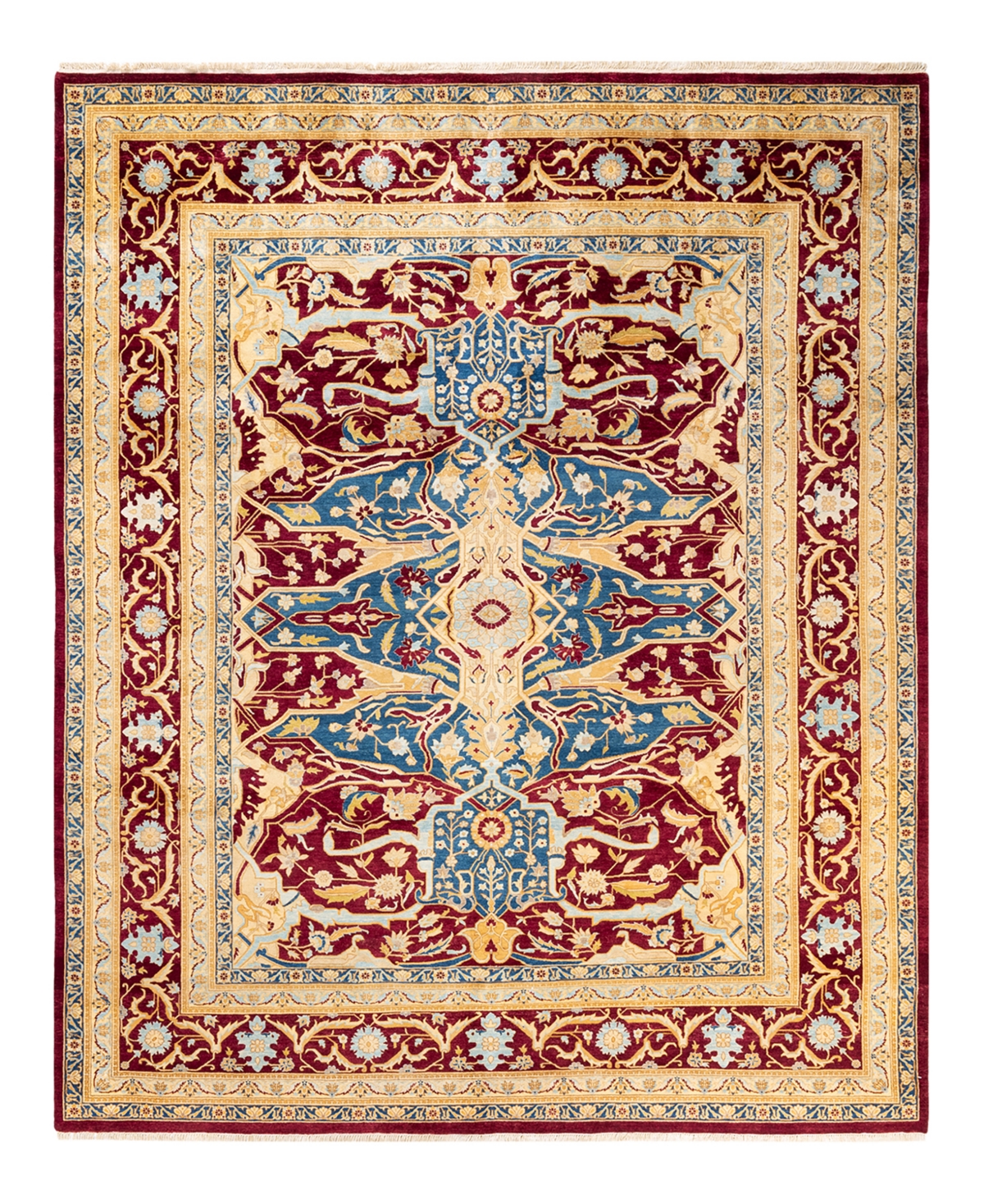 Closeout! Adorn Hand Woven Rugs Mogul M1251 8'1in x 10'2in Area Rug - Red