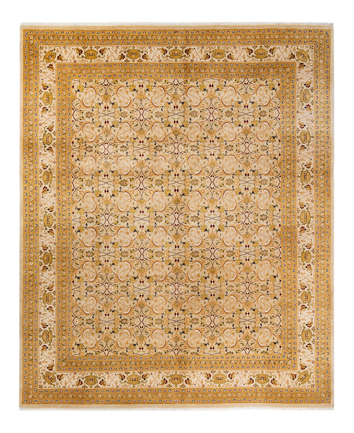 Closeout! Adorn Hand Woven Rugs Mogul M1405 8'2in x 10'3in Area Rug - Ivory