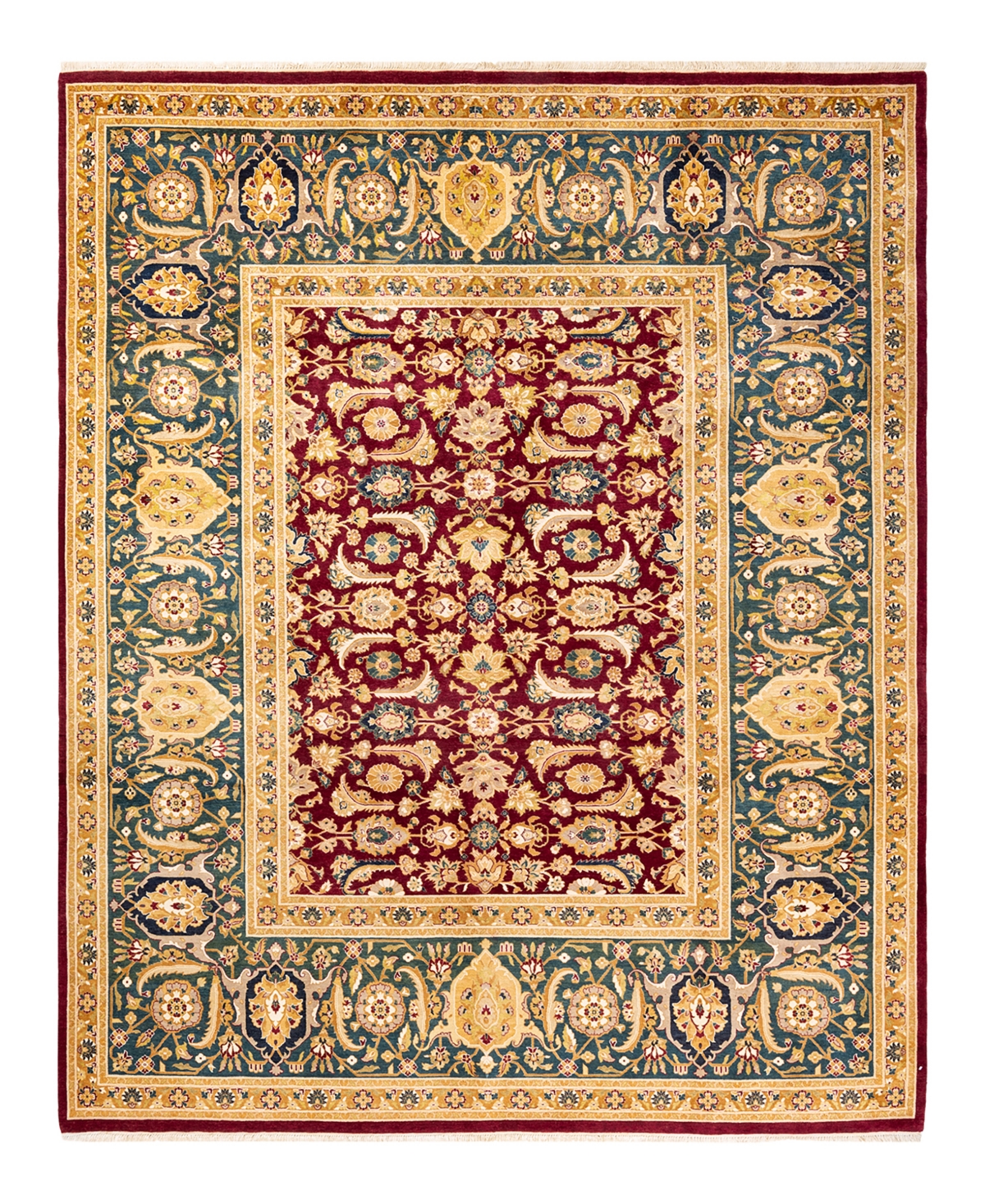 Closeout! Adorn Hand Woven Rugs Mogul M1261 8'3in x 10'3in Area Rug - Red